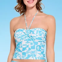 Decree Womens Juniors Tankini Swimsuit Top