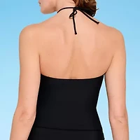 Decree Womens Juniors Tankini Swimsuit Top