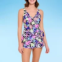 Decree Womens Juniors Swim Dress