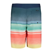 Quiksilver Big Kid Boys Drawstring Waist Striped Board Shorts