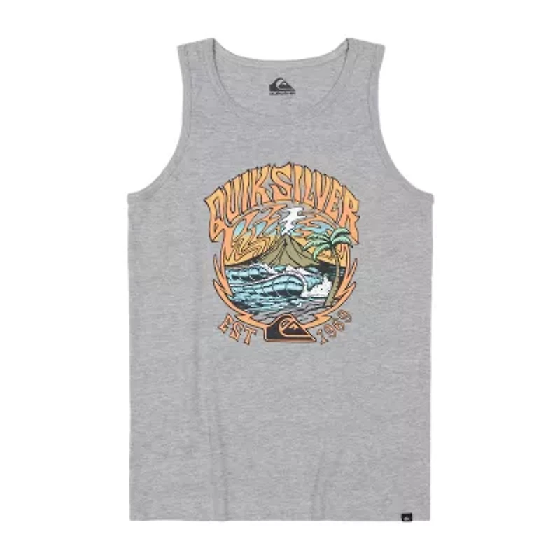 Quiksilver Big Kid Boys Crew Neck Sleeveless Tank Top
