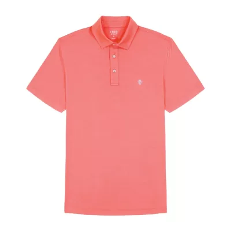 IZOD Performance Mesh Mens Classic Fit Short Sleeve Polo Shirt