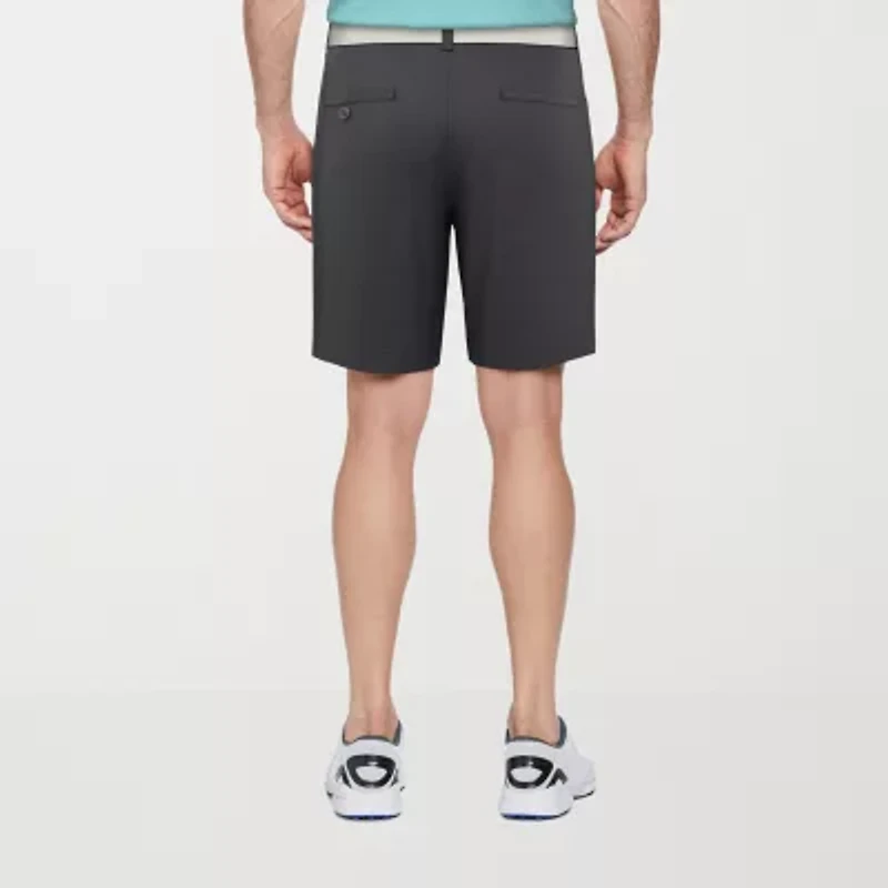 PGA TOUR Mens 8" Mid Rise Moisture Wicking Golf Short