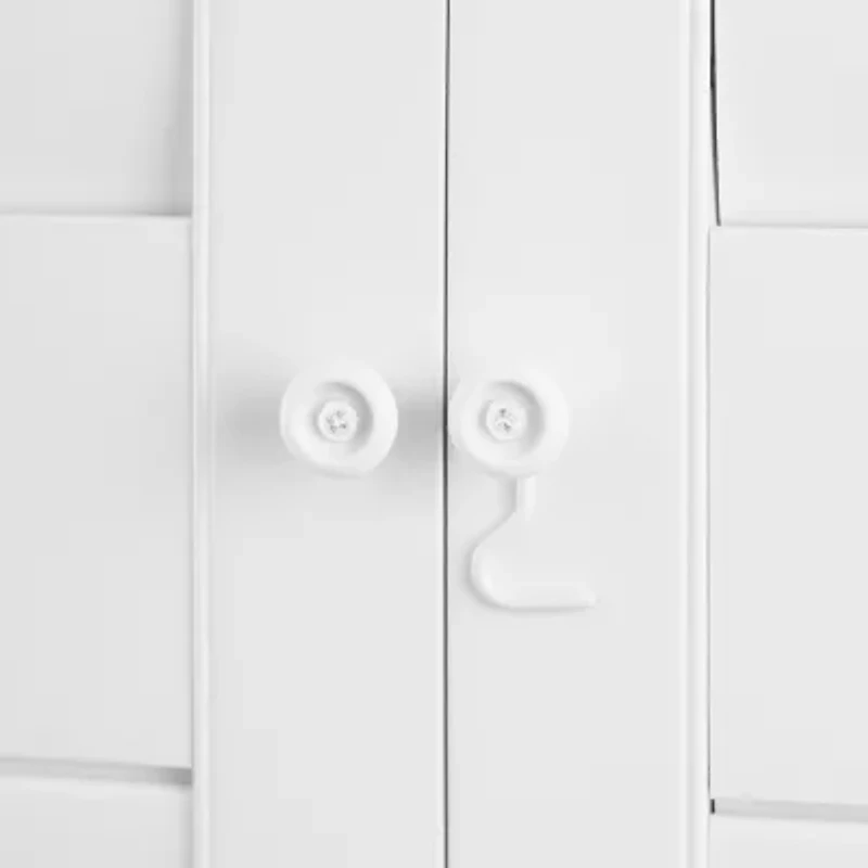 Home Basics Traditional Faux Wood Interior Shutter