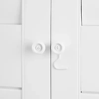 Home Basics Traditional Faux Wood Interior Shutter