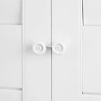 Home Basics Plantation Faux Wood Interior Shutter