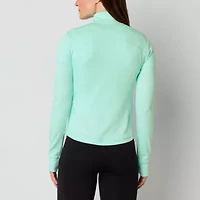 Xersion Everultra-Lite Womens Rib Moisture Wicking Lightweight Softshell Jacket