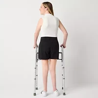 a.n.a Womens 5" Mid Rise Adaptive Easy-on + Easy-off Chino Short