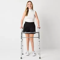 a.n.a Womens 5" Mid Rise Adaptive Easy-on + Easy-off Chino Short