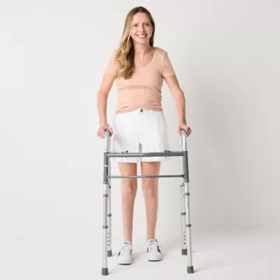 a.n.a Womens 5" Mid Rise Adaptive Easy-on + Easy-off Chino Short