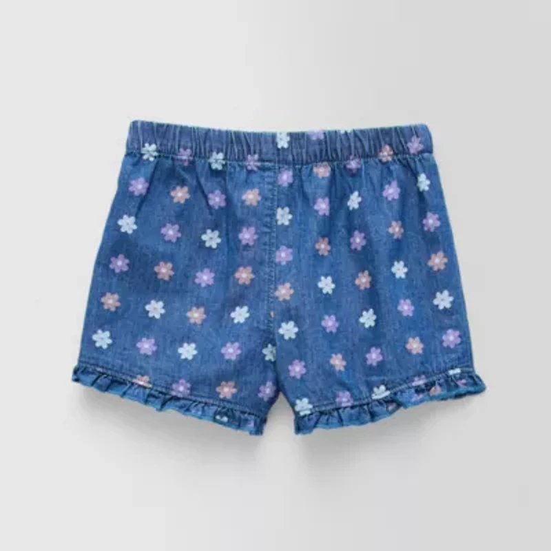 Okie Dokie Baby Girls Pull-On Short