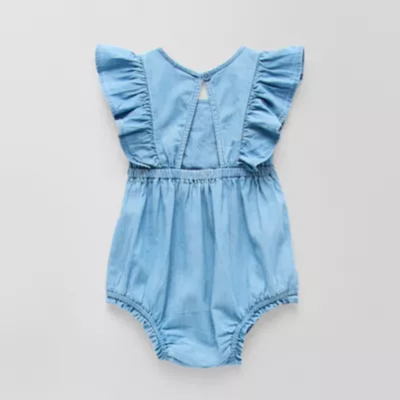 Okie Dokie Baby Girls Sleeveless Romper
