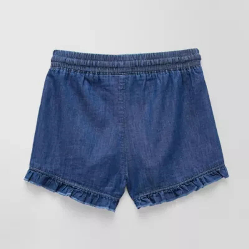 Okie Dokie Toddler & Little Girls Pull-On Short