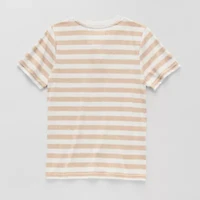 Thereabouts Little & Big Kid Boys Easy-on + Easy-off Sensory Friendly Short Sleeve Adaptive Regular Fit Henley Shirt