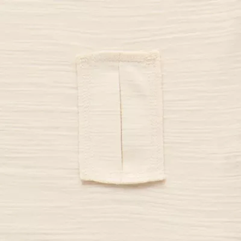 Thereabouts Little & Big Kid Boys Bodysuit Closure Easy-on + Easy-off Adaptive Henley Neck Short Sleeve