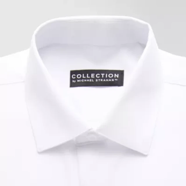 Collection By Michael Strahan Mens Modern Fit Easy Care Long Sleeve Dress  Shirt at Vancouver Mall in Vancouver, WA