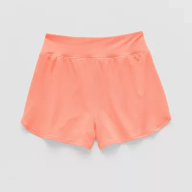 Xersion Little & Big Kid Girls Stretch Fabric Mid Rise Pull-On Short