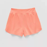 Xersion Little & Big Kid Girls Stretch Fabric Mid Rise Pull-On Short