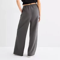 Forever 21 Womens Juniors Wide Leg Sweatpant