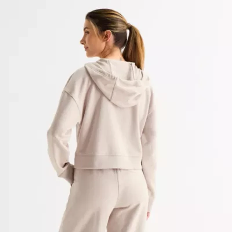 Xersion Womens Long Sleeve Zipper Active Hoodie