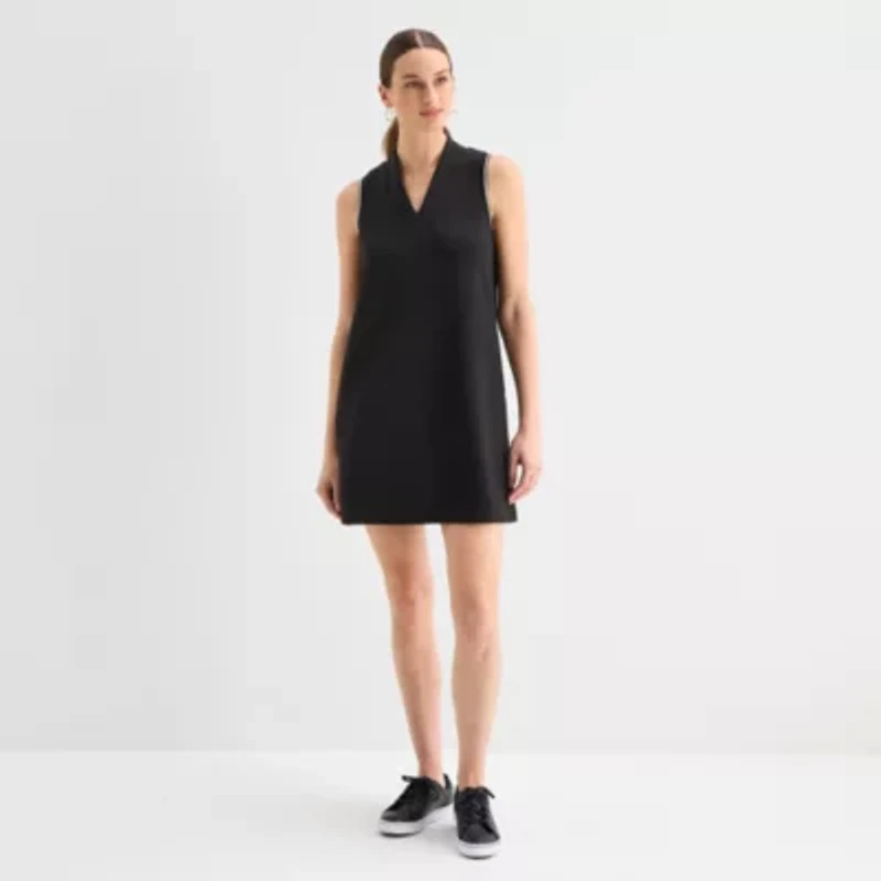 Stylus Womens Sleeveless A-Line Dress