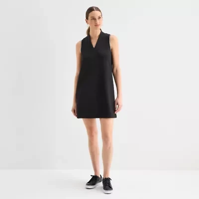 Stylus Womens Sleeveless A-Line Dress