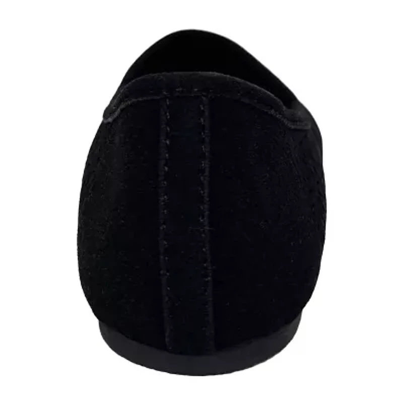 Pop Gerinina Womens Almond Closed Toe Ballet Flats