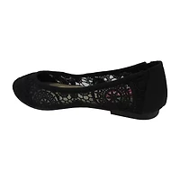 Pop Maybel Womens Almond Closed Toe Ballet Flats