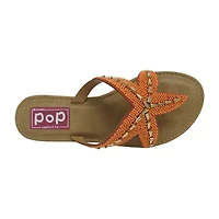 Pop Womens Asterra Flat Sandals