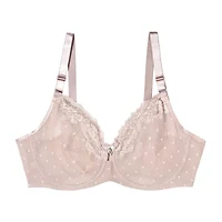Curvy Couture Sheer Whisper Full Coverage Unlined Underwire Bra- 1368