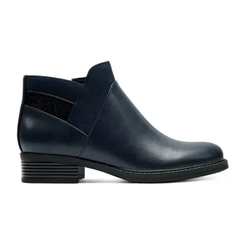 Easy Spirit Womens Lilma Flat Heel Booties