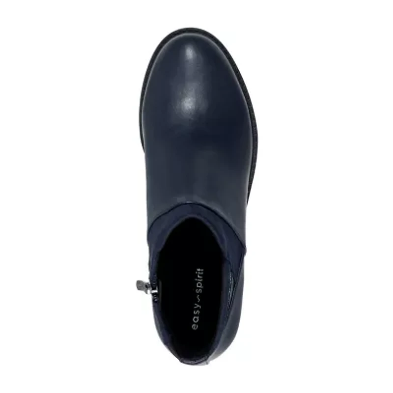 Easy Spirit Womens Lilma Flat Heel Booties