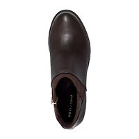 Easy Spirit Womens Lilma Flat Heel Booties