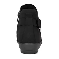 Easy Spirit Womens Aryel Flat Heel Booties