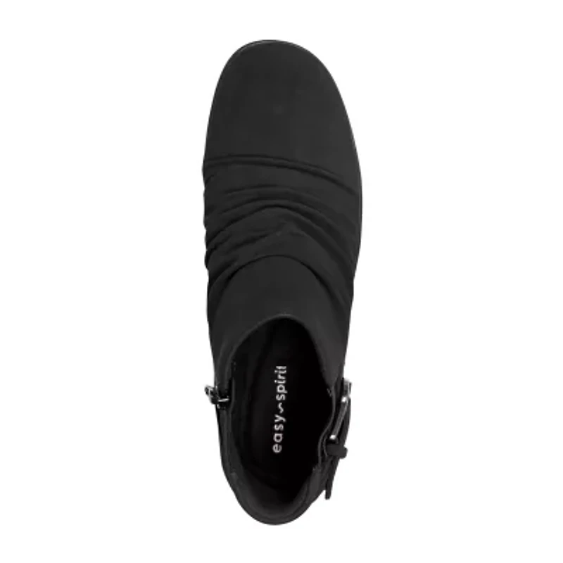 Easy Spirit Womens Aryel Flat Heel Booties