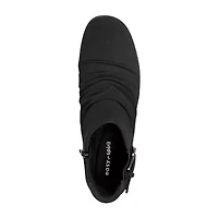Easy Spirit Womens Aryel Flat Heel Booties