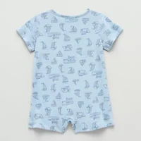 Okie Dokie Baby Boys Short Sleeve Romper