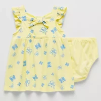 Okie Dokie Baby Girls Sleeveless A-Line Dress