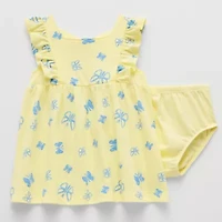 Okie Dokie Baby Girls Sleeveless A-Line Dress