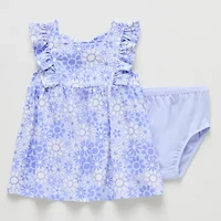 Okie Dokie Baby Girls Sleeveless A-Line Dress