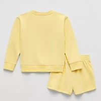 Disney Collection Girls Minnie Mouse 2-pc. Short Set