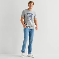 St. John's Bay Mens Crew Neck Short Sleeve Classic Fit Graphic T-Shirt