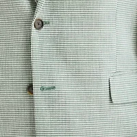 Stafford Linen Cotton Blend Mens Regular Fit Sport Coat