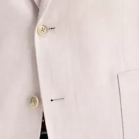 Stafford Linen Cotton Blend Mens Regular Fit Sport Coat