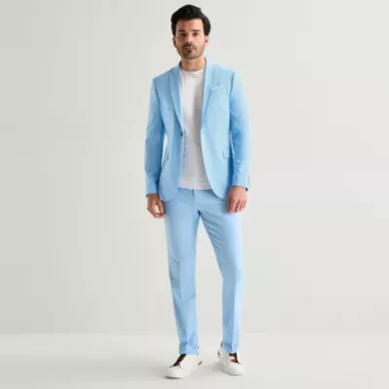 J. Ferrar Ultra Comfort Mens Slim Fit Suit Jacket