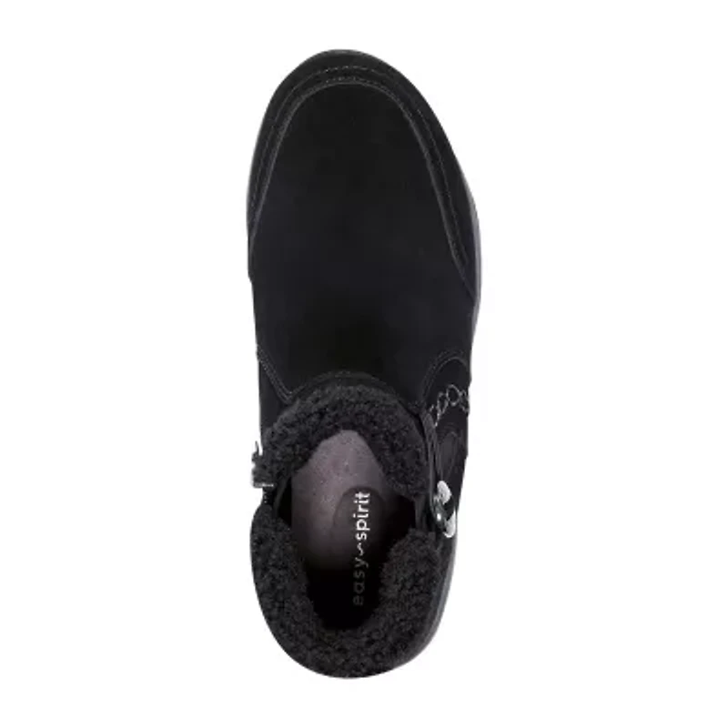 Easy Spirit Womens Erique Flat Heel Winter Boots