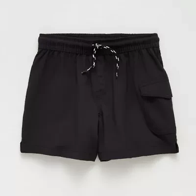 Okie Dokie Active Toddler & Little Boys Moisture Wicking Cargo Short