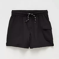 Okie Dokie Active Toddler & Little Boys Moisture Wicking Cargo Short