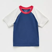 Okie Dokie Toddler & Little Boys Round Neck Short Sleeve T-Shirt