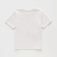 Okie Dokie Toddler & Little Boys Crew Neck Short Sleeve Regular Fit Graphic T-Shirt